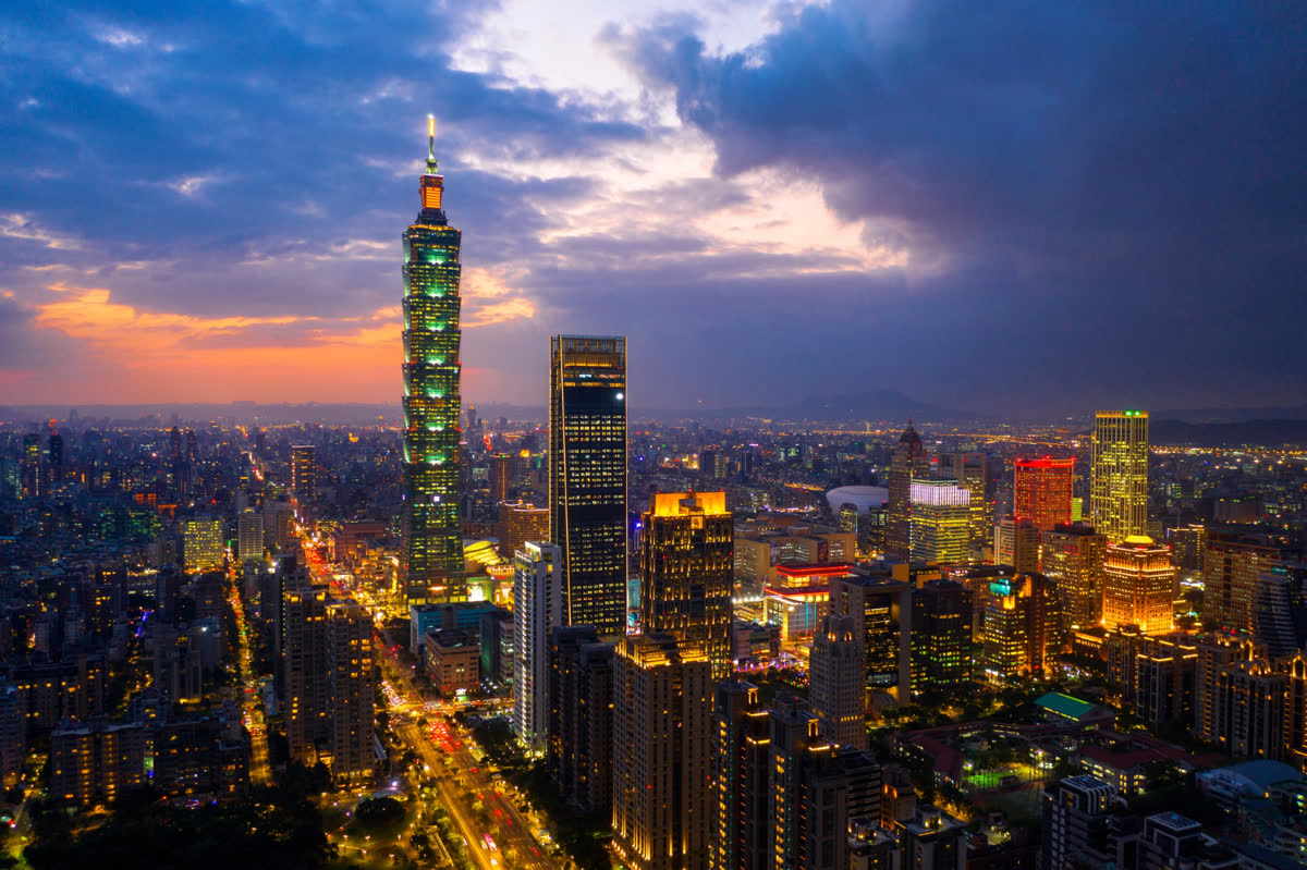 台北 101 夜景